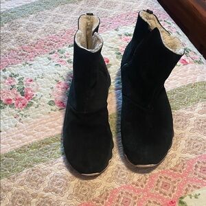 Sorel Black Winter Ankle Boots